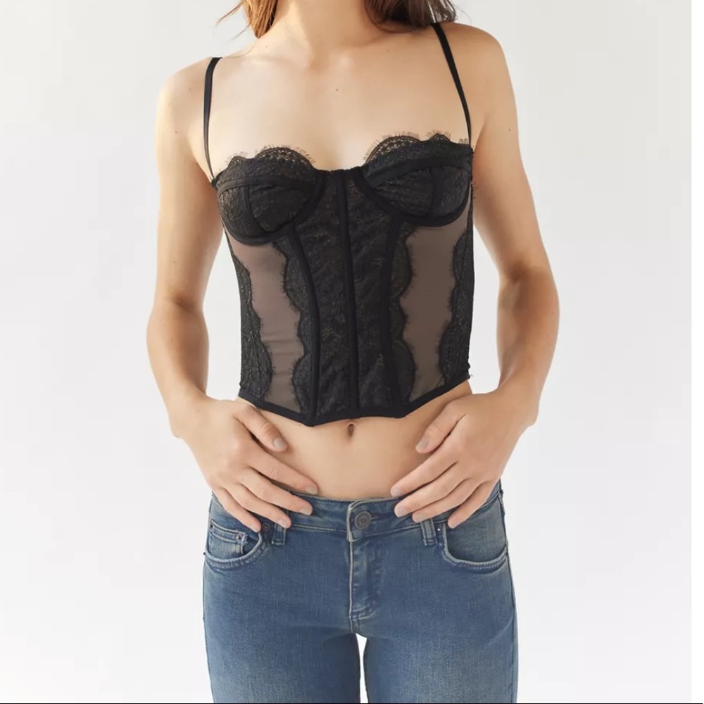 Out From Under Modern Love Corset Top 🖤